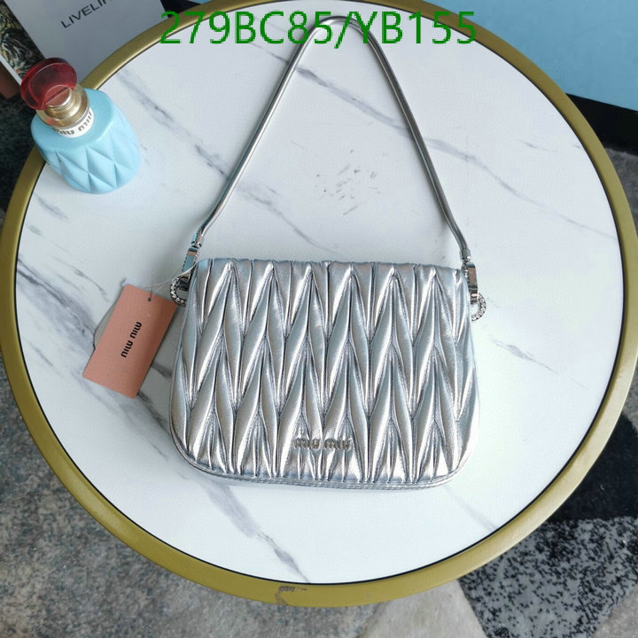 Miu Miu Bag-(Mirror)-Diagonal-,Code: YB155,$: 279USD