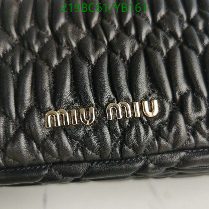 Miu Miu Bag-(Mirror)-Diagonal-,Code: YB161,$: 219USD