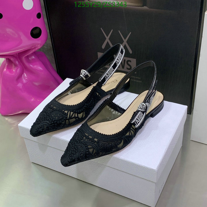 Women Shoes-Dior,Code: ZS3343,$: 125USD