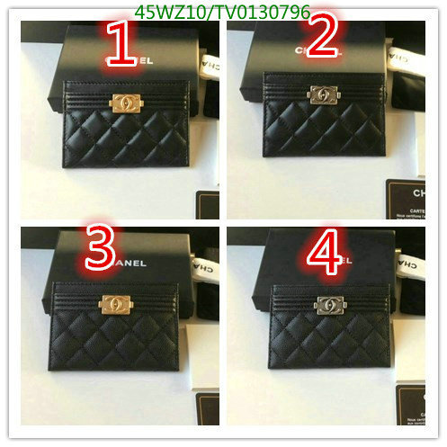 Chanel Bags ( 4A )-Wallet-,Code: TV0130796,$: 45USD