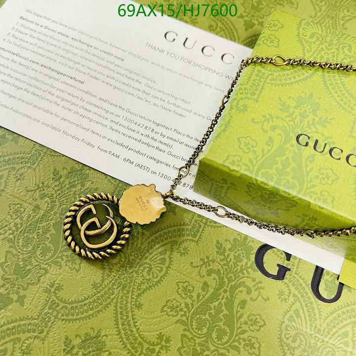 Jewelry-Gucci, Code: HJ7600,$: 69USD