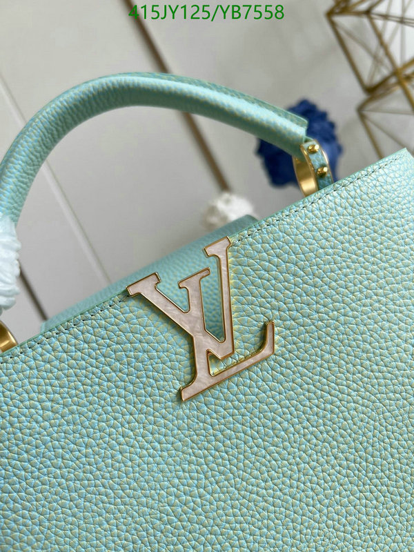 LV Bags-(Mirror)-Handbag-,Code: YB7558,$: 415USD