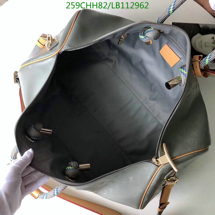 LV Bags-(Mirror)-Keepall BandouliRe 45-50-,Code: LB112962,