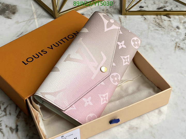 LV Bags-(Mirror)-Wallet-,Code: YT5030,$: 89USD