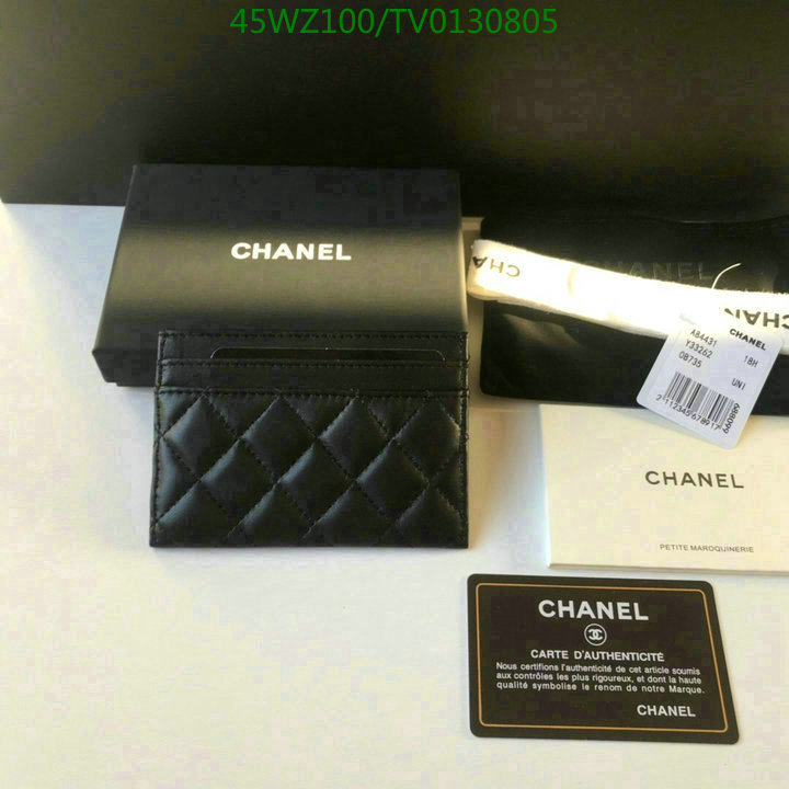 Chanel Bags ( 4A )-Wallet-,Code: TV0130805,$: 45USD