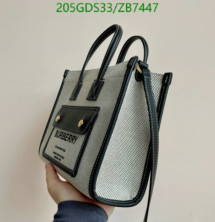 Burberry Bag-(Mirror)-Handbag-,Code: ZB7447,$: 205USD