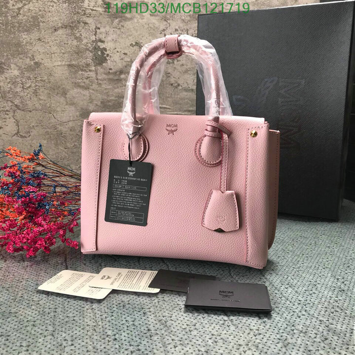 MCM Bag-(Mirror)-Handbag-,Code: MCB121719,$: 119USD