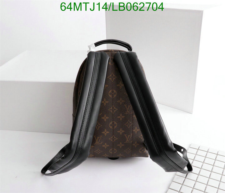 LV Bags-(4A)-Backpack-,Code: LB062704,$: 64USD