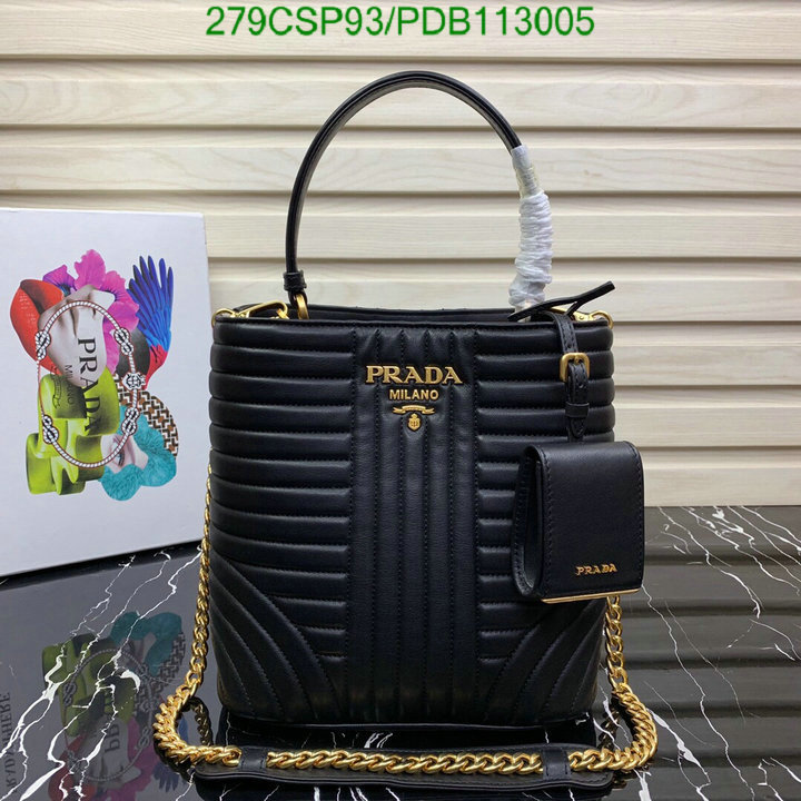 Prada Bag-(Mirror)-Handbag-,Code: PDB113005,$: 279USD