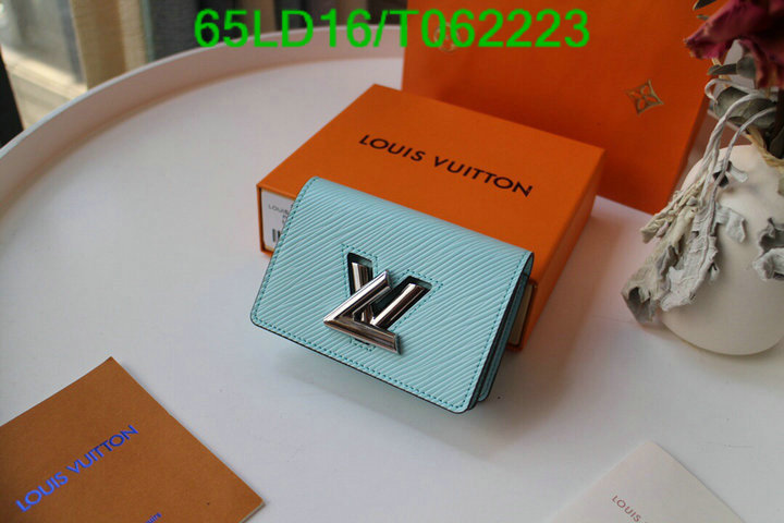 LV Bags-(Mirror)-Wallet-,Code: T062223,$: 65USD