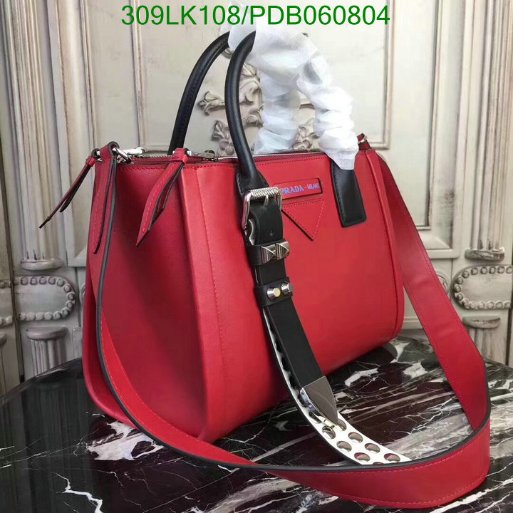 Prada Bag-(Mirror)-Handbag-,Code: PDB060804,$: 309USD