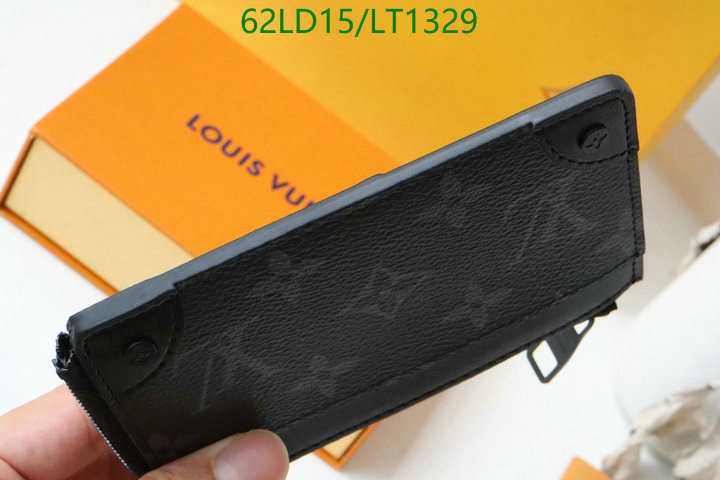 LV Bags-(Mirror)-Wallet-,Code: LT1329,$: 62USD