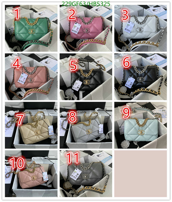 Chanel Bags -(Mirror)-Diagonal-,Code: HB5325,$: 229USD