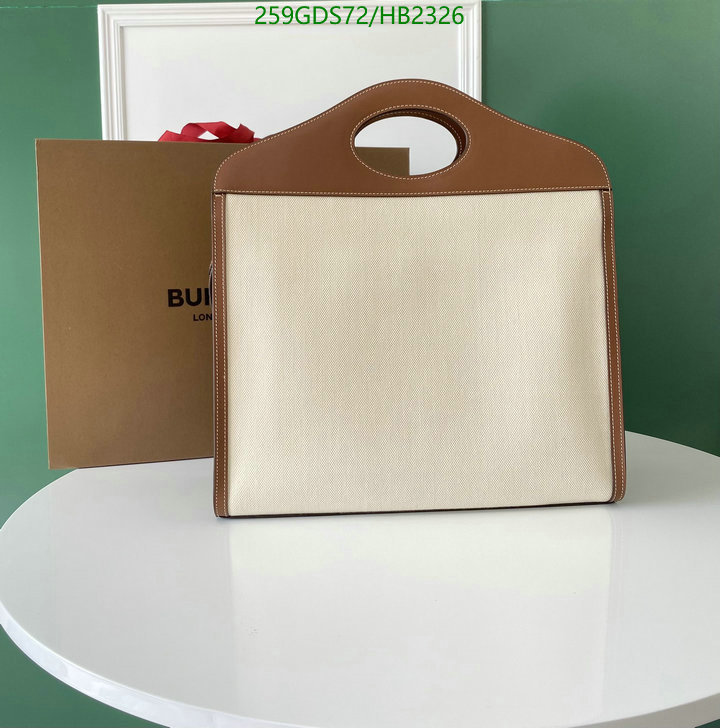 Burberry Bag-(Mirror)-Handbag-,Code: HB2326,$: 259USD