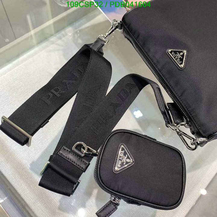 Prada Bag-(Mirror)-Diagonal-,Code: PDB041604,$: 109USD