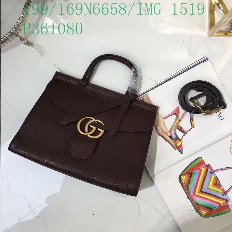 Gucci Bag-(Mirror)-Marmont,Code: GGB112766,$: 199USD