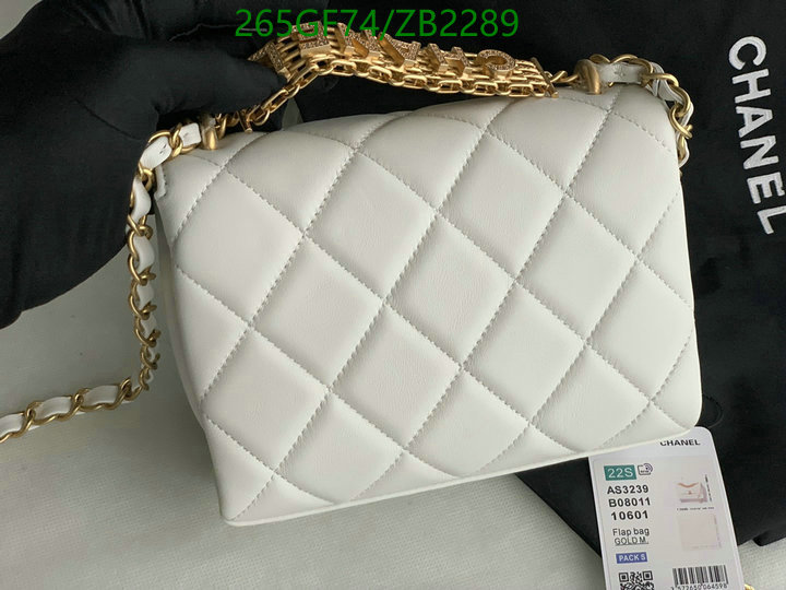 Chanel Bags -(Mirror)-Diagonal-,Code: ZB2289,$: 265USD