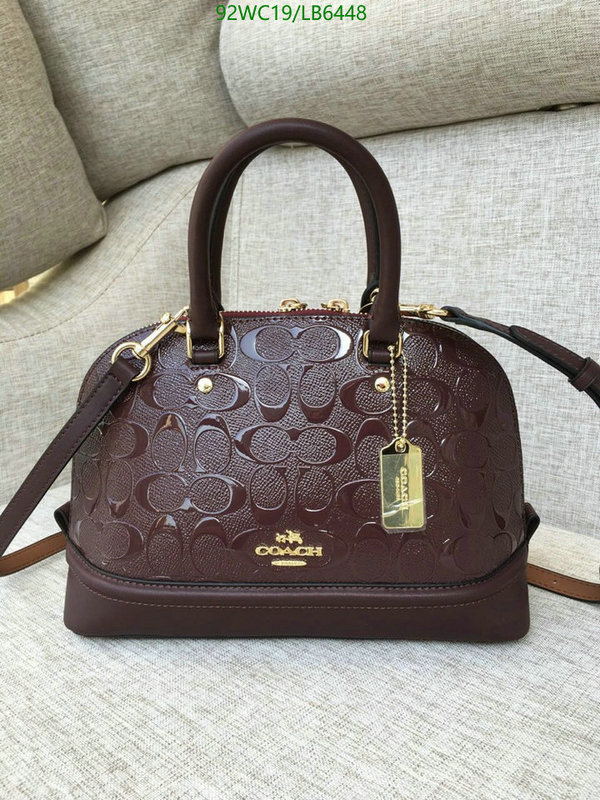 Coach Bag-(4A)-Handbag-,Code: LB6448,$: 92USD