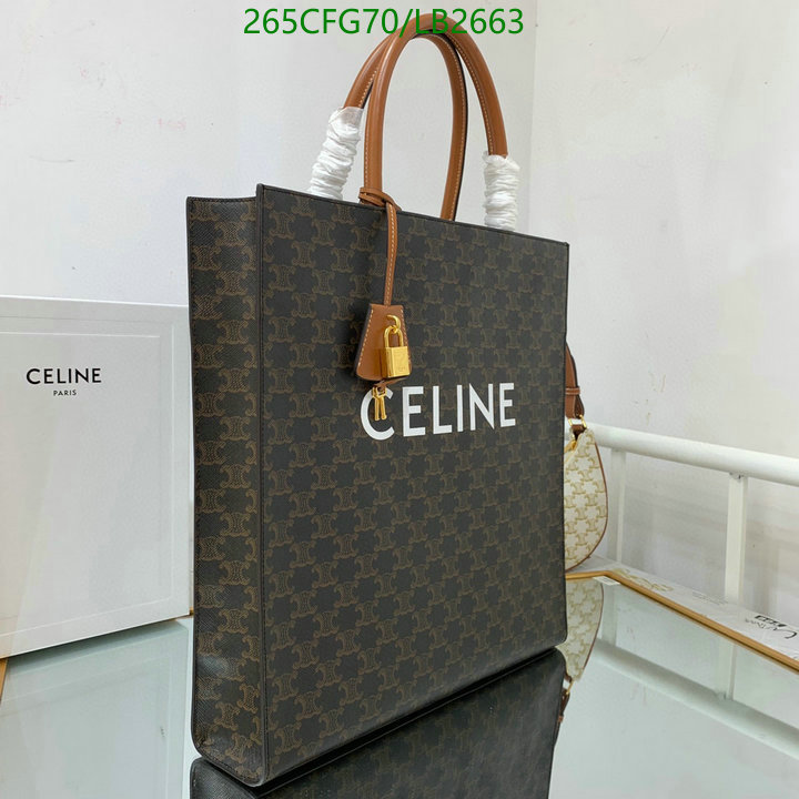 Celine Bag-(Mirror)-Cabas Series,Code: LB2663,$: 265USD