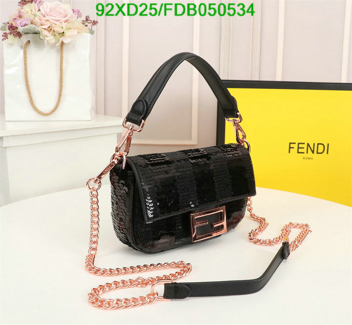 Fendi Bag-(4A)-Baguette-,Code: FDB050534,$: 92USD