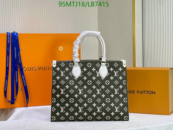 LV Bags-(4A)-Handbag Collection-,Code: LB7415,$: 95USD