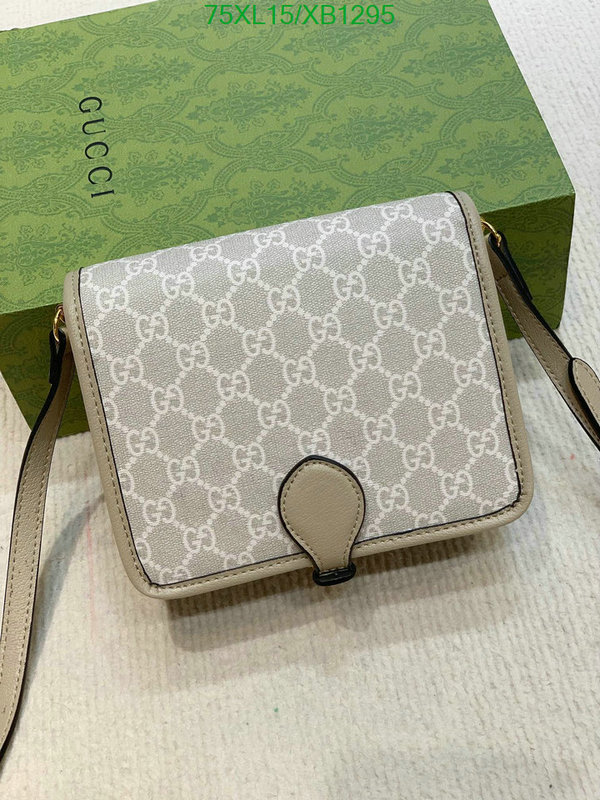 Gucci Bag-(4A)-Diagonal-,Code: XB1295,$: 75USD