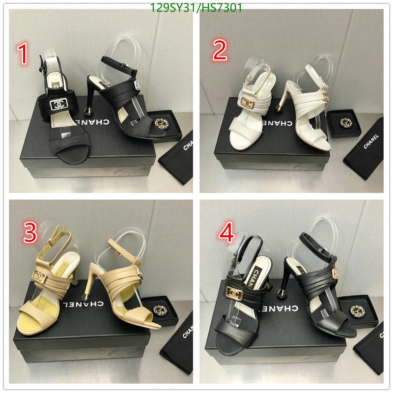 Women Shoes-Chanel, Code: HS7301,$: 129USD