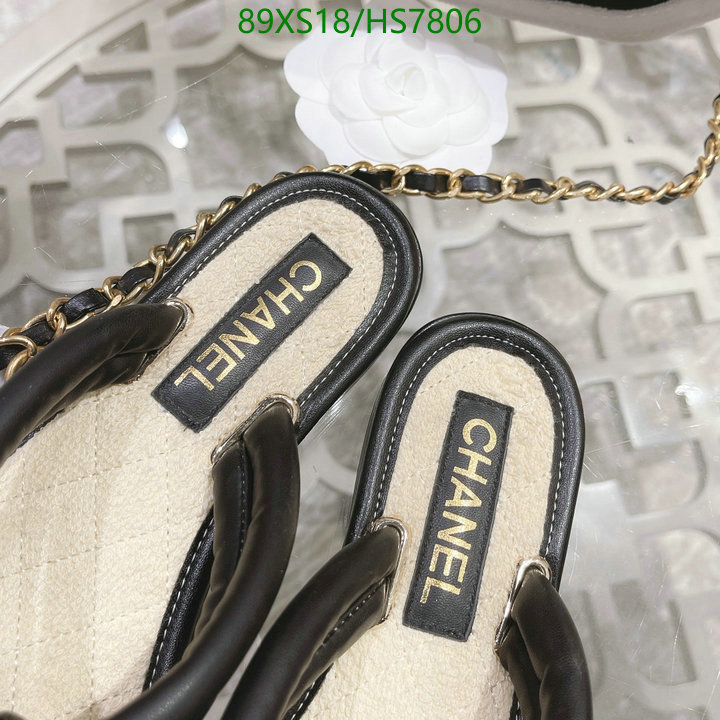 Women Shoes-Chanel, Code: HS7806,$: 89USD