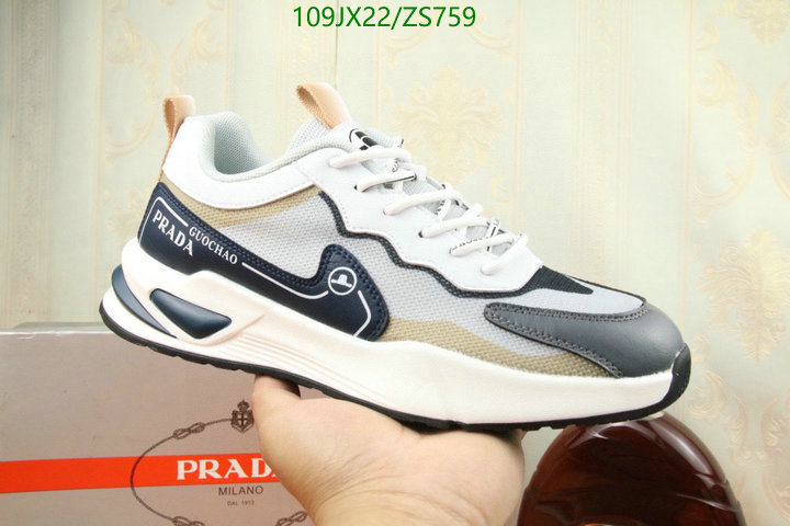 Men shoes-Prada, Code: ZS759,$: 109USD