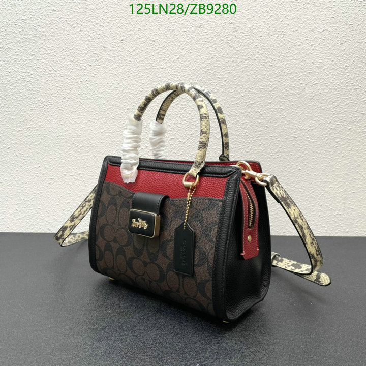 Coach Bag-(4A)-Handbag-,Code: ZB9280,$: 125USD