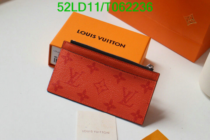 LV Bags-(Mirror)-Wallet-,Code: T062236,$: 52USD