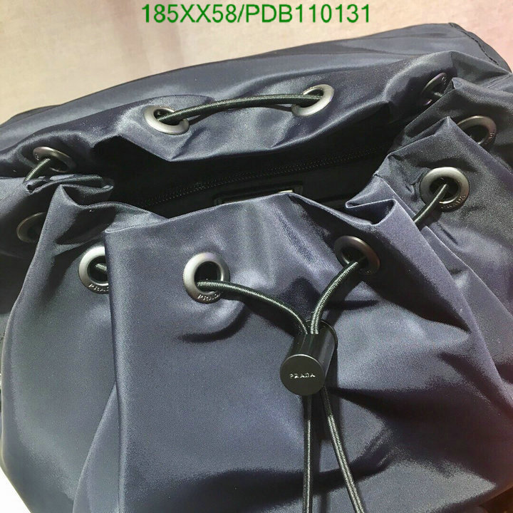 Prada Bag-(Mirror)-Backpack-,Code: PDB110131,$:185USD