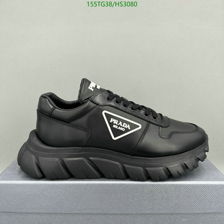 Men shoes-Prada, Code: HS3080,$: 155USD