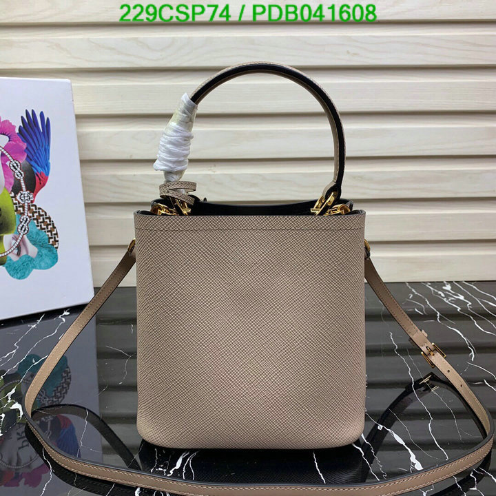 Prada Bag-(Mirror)-Diagonal-,Code: PDB041608,$: 229USD