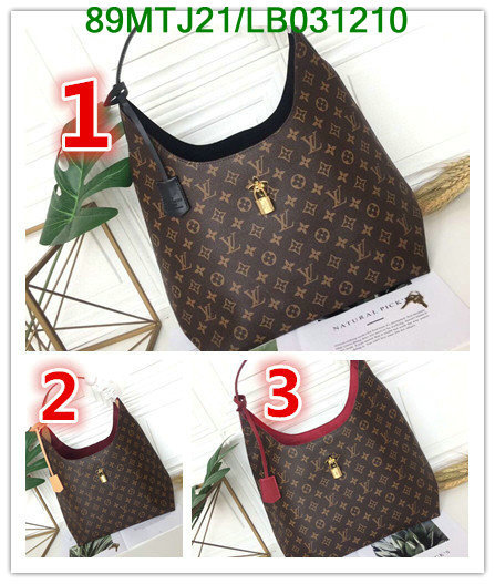 LV Bags-(4A)-Handbag Collection-,Code: LB031210,$: 89USD