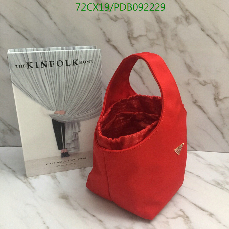 Prada Bag-(4A)-Handbag-,Code: PDB092229,$:72USD