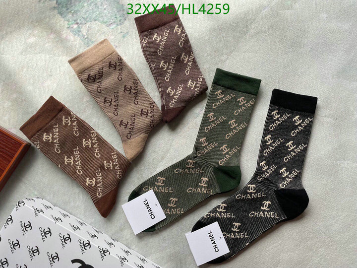Sock-Chanel,Code: HL4259,$: 32USD