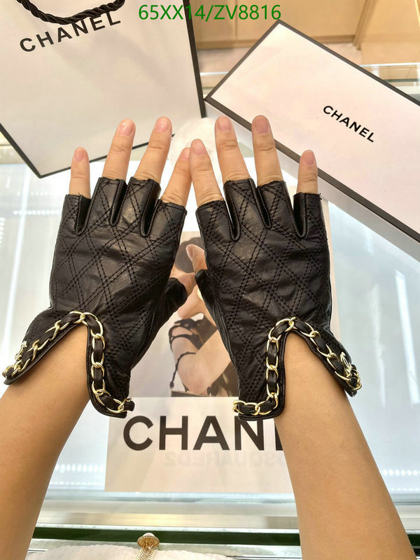 Gloves-Chanel, Code: ZV8816,$: 65USD