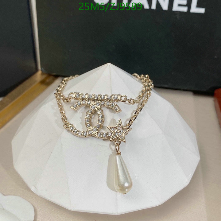 Jewelry-Chanel,Code: ZJ9589,$: 25USD