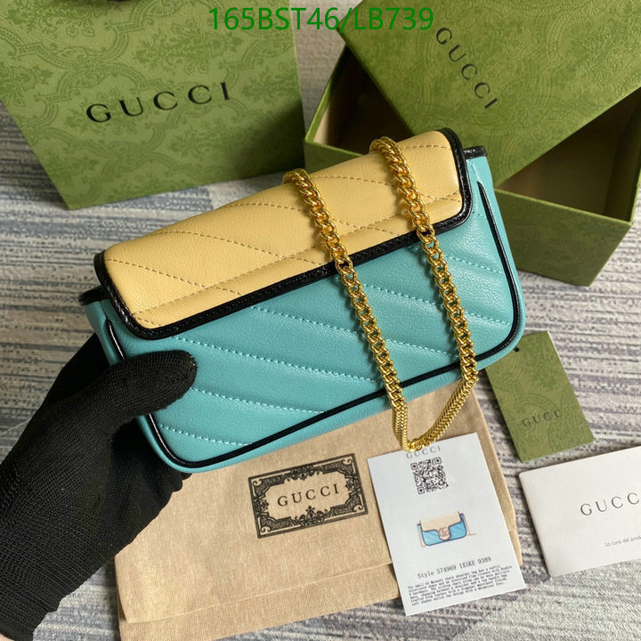 Gucci Bag-(Mirror)-Marmont,Code: LB739,$: 165USD