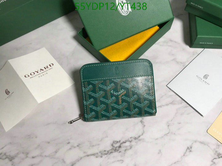 Goyard Bag-(Mirror)-Wallet-,Code: YT438,$: 55USD