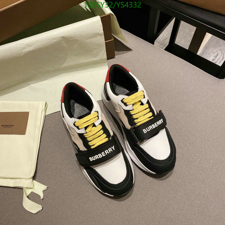 Men shoes-Burberry, Code: YS4332,