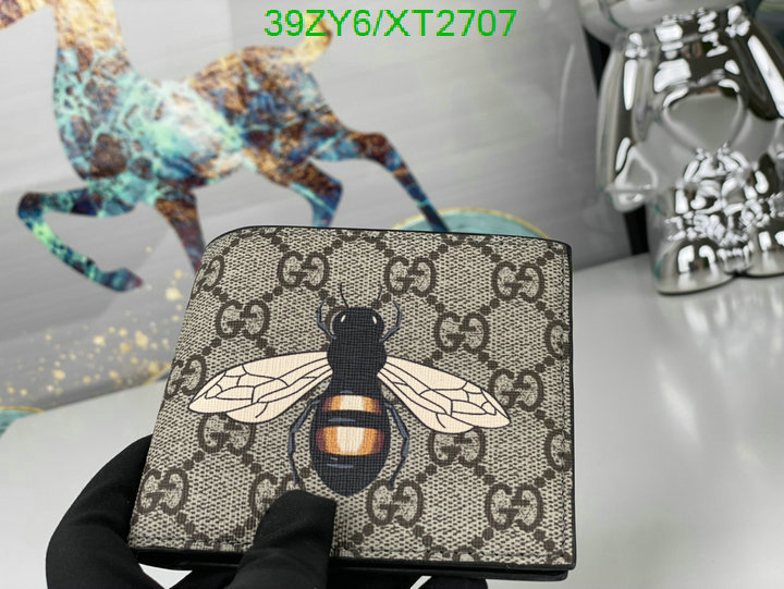 Gucci Bag-(4A)-Wallet-,Code: XT2707,$: 39USD