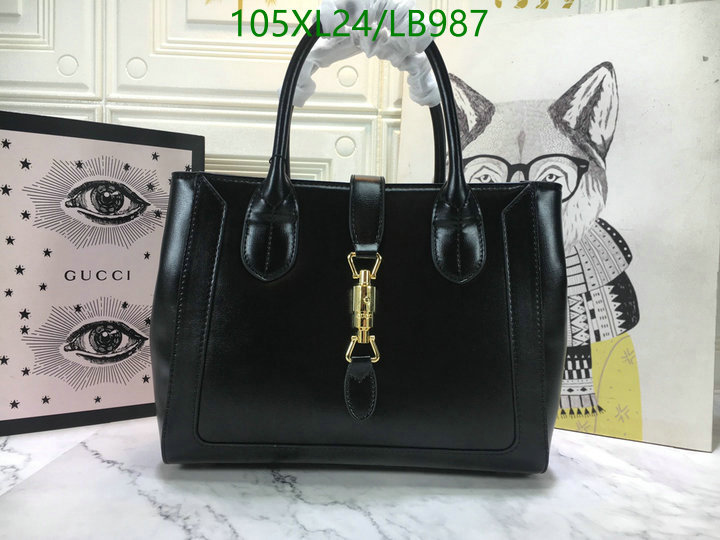 Gucci Bag-(4A)-Handbag-,Code: LB987,$: 105USD