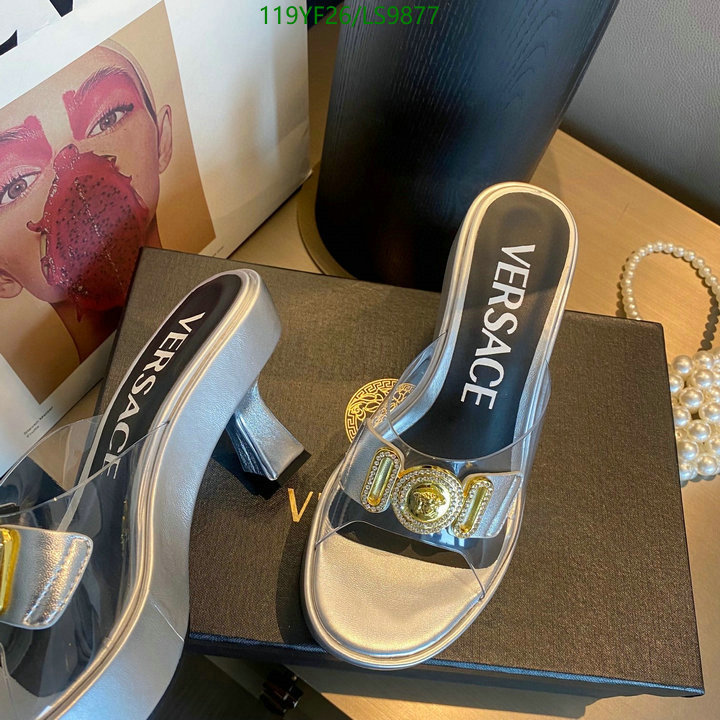 Women Shoes-Versace, Code: LS9877,$: 119USD