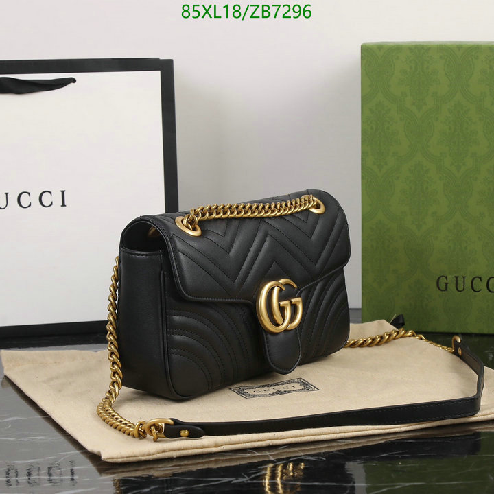 Gucci Bag-(4A)-Marmont,Code: ZB7296,$: 85USD