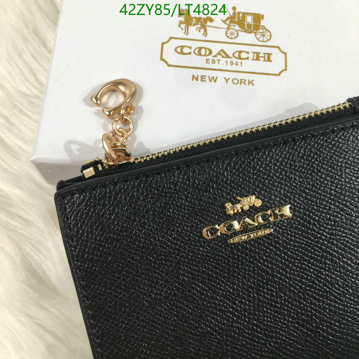 Coach Bag-(4A)-Wallet-,Code: LT4824,$: 42USD