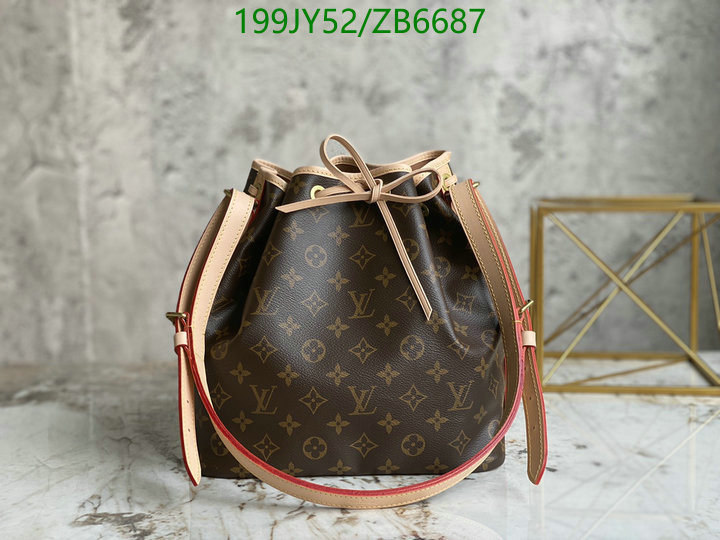 LV Bags-(Mirror)-Nono-No Purse-Nano No-,Code: ZB6687,$: 199USD