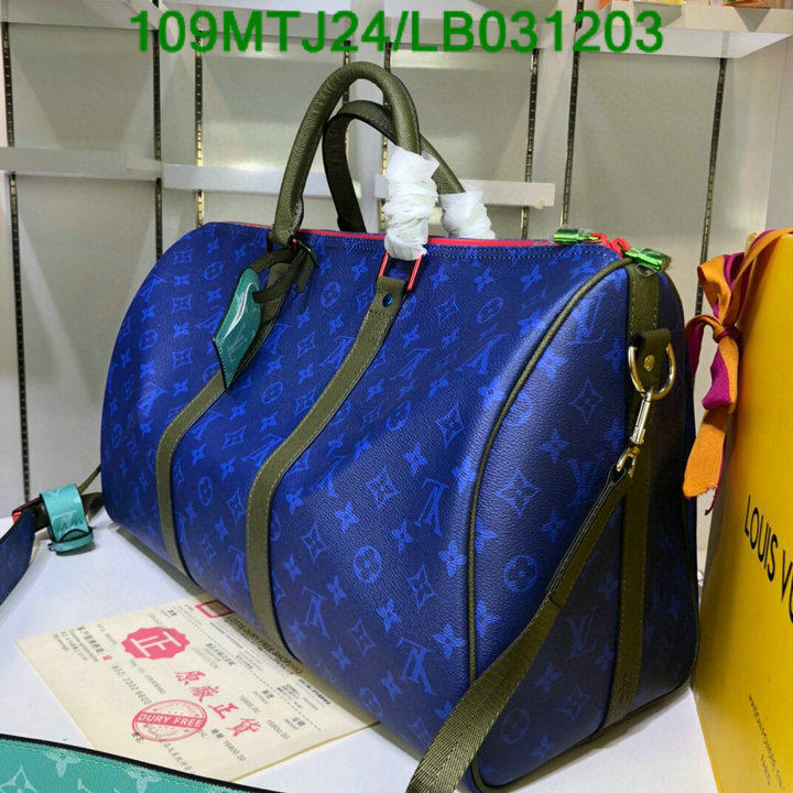 LV Bags-(4A)-Keepall BandouliRe 45-50-,Code: LB031203,$: 109USD