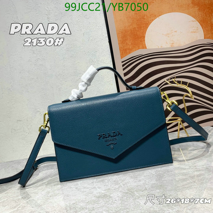 Prada Bag-(4A)-Diagonal-,Code: YB7050,$: 99USD